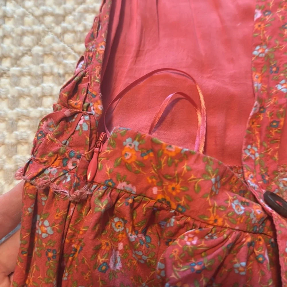 Free People Poppy Combo Petunia Mini Dress - Picture 7 of 11